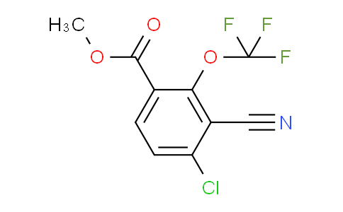 AS34145 | Methyl 4-chloro-3-cyano-2-(trifluoromethoxy)benzoate
