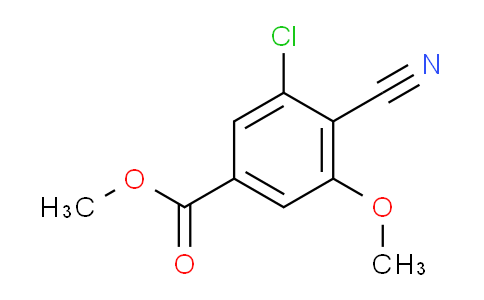 AS34146 | Methyl 3-chloro-4-cyano-5-methoxybenzoate