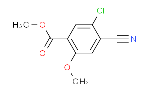 AS34150 | Methyl 5-chloro-4-cyano-2-methoxybenzoate
