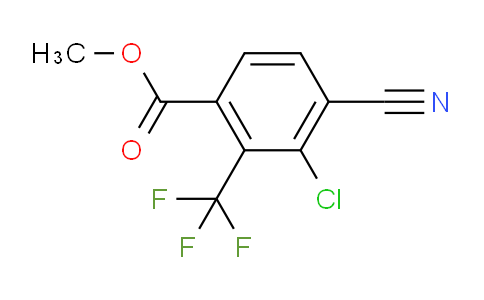 AS34152 | Methyl 3-chloro-4-cyano-2-(trifluoromethyl)benzoate