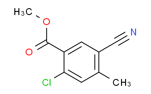 AS34154 | Methyl 2-chloro-5-cyano-4-methylbenzoate
