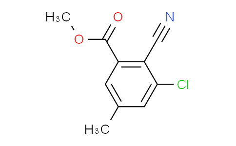 AS34155 | Methyl 3-chloro-2-cyano-5-methylbenzoate
