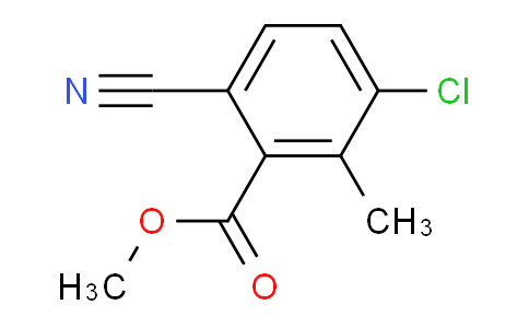 AS34156 | Methyl 3-chloro-6-cyano-2-methylbenzoate