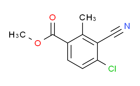 AS34157 | Methyl 4-chloro-3-cyano-2-methylbenzoate