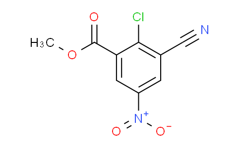 AS34159 | Methyl 2-chloro-3-cyano-5-nitrobenzoate