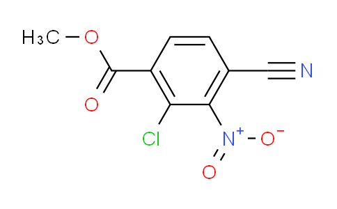 AS34161 | Methyl 2-chloro-4-cyano-3-nitrobenzoate