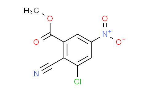 AS34163 | Methyl 3-chloro-2-cyano-5-nitrobenzoate