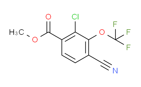 AS34172 | Methyl 2-chloro-4-cyano-3-(trifluoromethoxy)benzoate