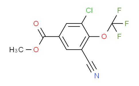 AS34176 | Methyl 3-chloro-5-cyano-4-(trifluoromethoxy)benzoate