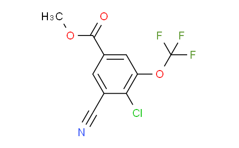AS34178 | Methyl 4-chloro-3-cyano-5-(trifluoromethoxy)benzoate