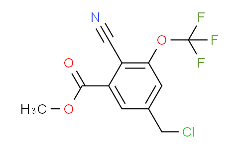 AS34181 | Methyl 5-chloromethyl-2-cyano-3-(trifluoromethoxy)benzoate