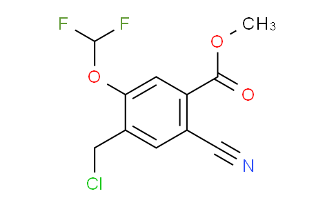 AS34212 | Methyl 4-chloromethyl-2-cyano-5-(difluoromethoxy)benzoate