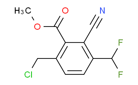 AS34225 | Methyl 6-chloromethyl-2-cyano-3-(difluoromethyl)benzoate