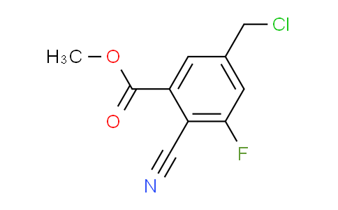 AS34234 | Methyl 5-chloromethyl-2-cyano-3-fluorobenzoate