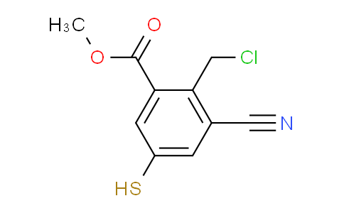 AS34241 | Methyl 2-chloromethyl-3-cyano-5-mercaptobenzoate