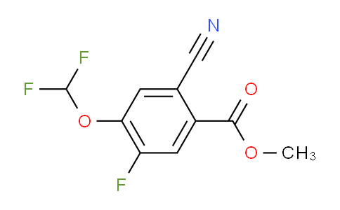 AS34248 | Methyl 2-cyano-4-difluoromethoxy-5-fluorobenzoate