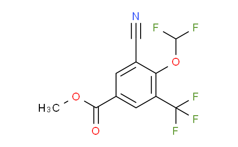AS34260 | Methyl 3-cyano-4-difluoromethoxy-5-(trifluoromethyl)benzoate