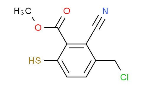 AS34265 | Methyl 3-chloromethyl-2-cyano-6-mercaptobenzoate
