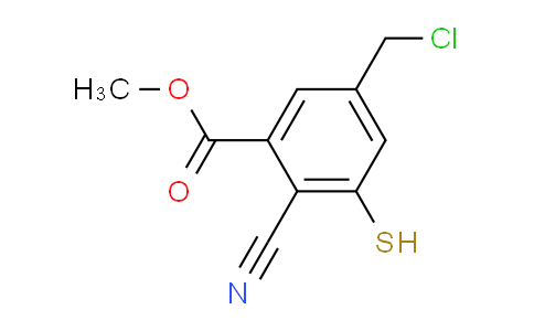 AS34269 | Methyl 5-chloromethyl-2-cyano-3-mercaptobenzoate