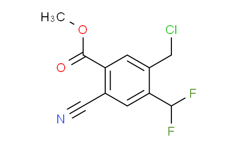 AS34271 | Methyl 5-chloromethyl-2-cyano-4-(difluoromethyl)benzoate