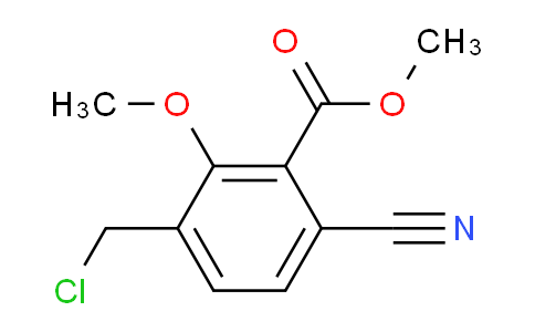 AS34277 | Methyl 3-chloromethyl-6-cyano-2-methoxybenzoate