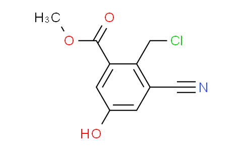 AS34282 | Methyl 2-chloromethyl-3-cyano-5-hydroxybenzoate