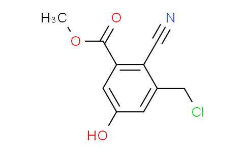 AS34286 | Methyl 3-chloromethyl-2-cyano-5-hydroxybenzoate