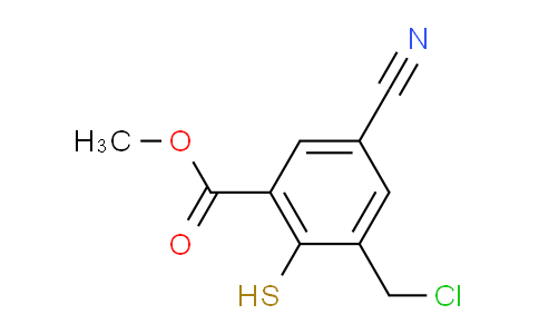 AS34296 | Methyl 3-chloromethyl-5-cyano-2-mercaptobenzoate