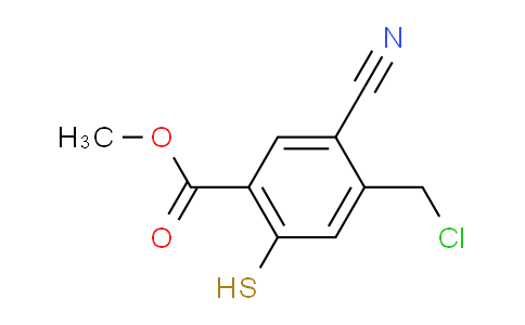 AS34297 | Methyl 4-chloromethyl-5-cyano-2-mercaptobenzoate