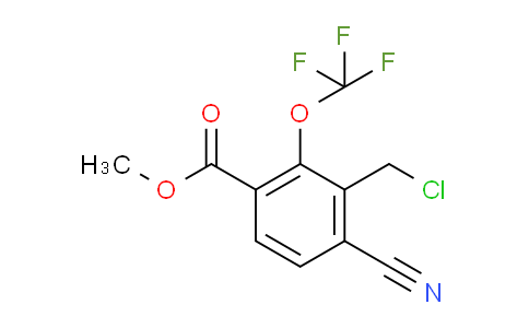 AS34302 | Methyl 3-chloromethyl-4-cyano-2-(trifluoromethoxy)benzoate