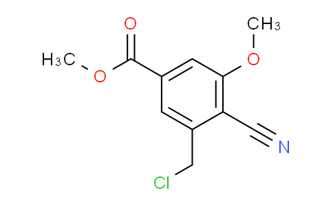 AS34304 | Methyl 3-chloromethyl-4-cyano-5-methoxybenzoate