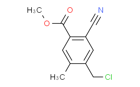 AS34315 | Methyl 4-chloromethyl-2-cyano-5-methylbenzoate