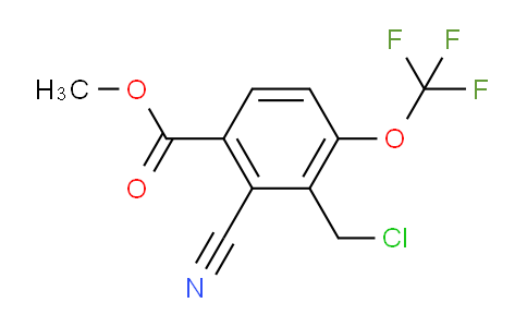 AS34331 | Methyl 3-chloromethyl-2-cyano-4-(trifluoromethoxy)benzoate
