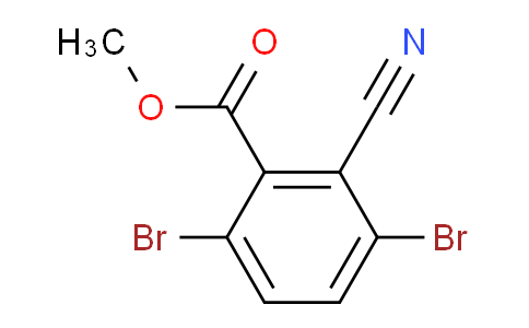 AS34377 | Methyl 2-cyano-3,6-dibromobenzoate