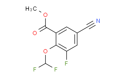 AS34392 | Methyl 5-cyano-2-difluoromethoxy-3-fluorobenzoate