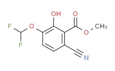 AS34401 | Methyl 6-cyano-3-difluoromethoxy-2-hydroxybenzoate