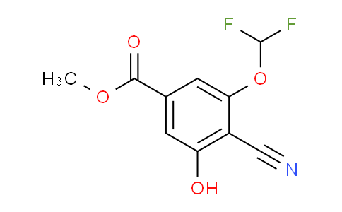 AS34403 | Methyl 4-cyano-3-difluoromethoxy-5-hydroxybenzoate