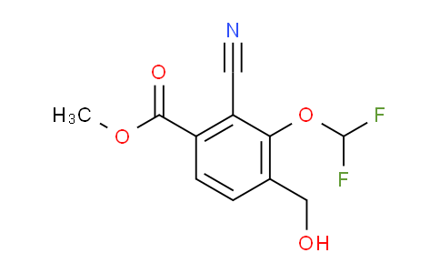 AS34405 | Methyl 2-cyano-3-difluoromethoxy-4-(hydroxymethyl)benzoate