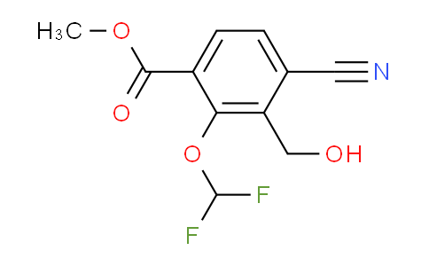 AS34407 | Methyl 4-cyano-2-difluoromethoxy-3-(hydroxymethyl)benzoate