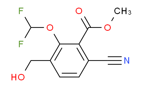 AS34409 | Methyl 6-cyano-2-difluoromethoxy-3-(hydroxymethyl)benzoate