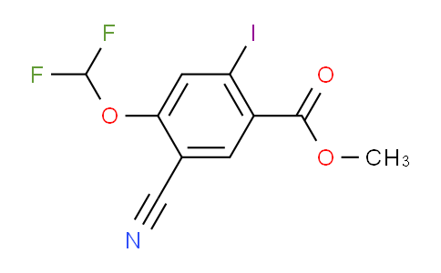 AS34416 | Methyl 5-cyano-4-difluoromethoxy-2-iodobenzoate