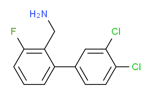C-(3',4'-dichloro-3-fluoro-biphenyl-2-yl)-methylamine