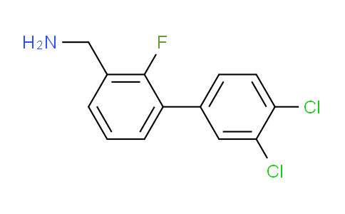 C-(3',4'-dichloro-2-fluoro-biphenyl-3-yl)-methylamine