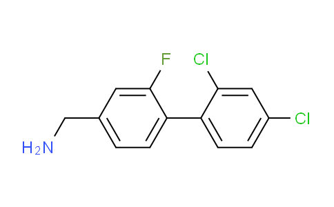 C-(2',4'-dichloro-2-fluoro-biphenyl-4-yl)-methylamine