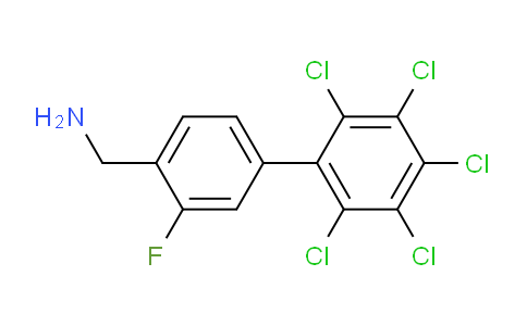 C-(3-Fluoro-2',3',4',5',6'-pentachlorobiphenyl-4-yl)-methylamine