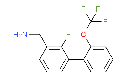 C-(2-Fluoro-2'-(trifluoromethoxy)biphenyl-3-yl)-methylamine