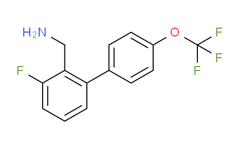 C-(3-Fluoro-4'-(trifluoromethoxy)biphenyl-2-yl)-methylamine