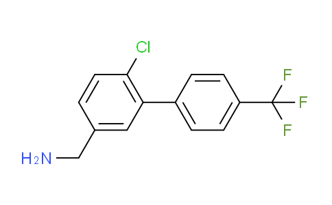 C-(6-Chloro-4'-(trifluoromethyl)biphenyl-3-yl)-methylamine