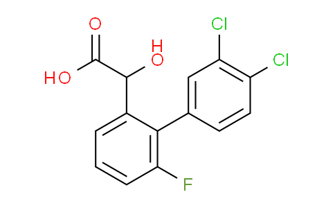 Hydroxy-(3',4'-dichloro-6-fluoro-biphenyl-2-yl)-acetic acid