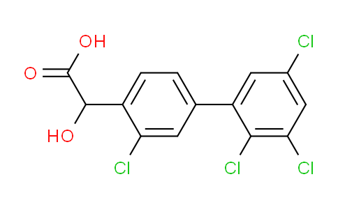 Hydroxy-(3,2',3',5'-tetrachlorobiphenyl-4-yl)-acetic acid